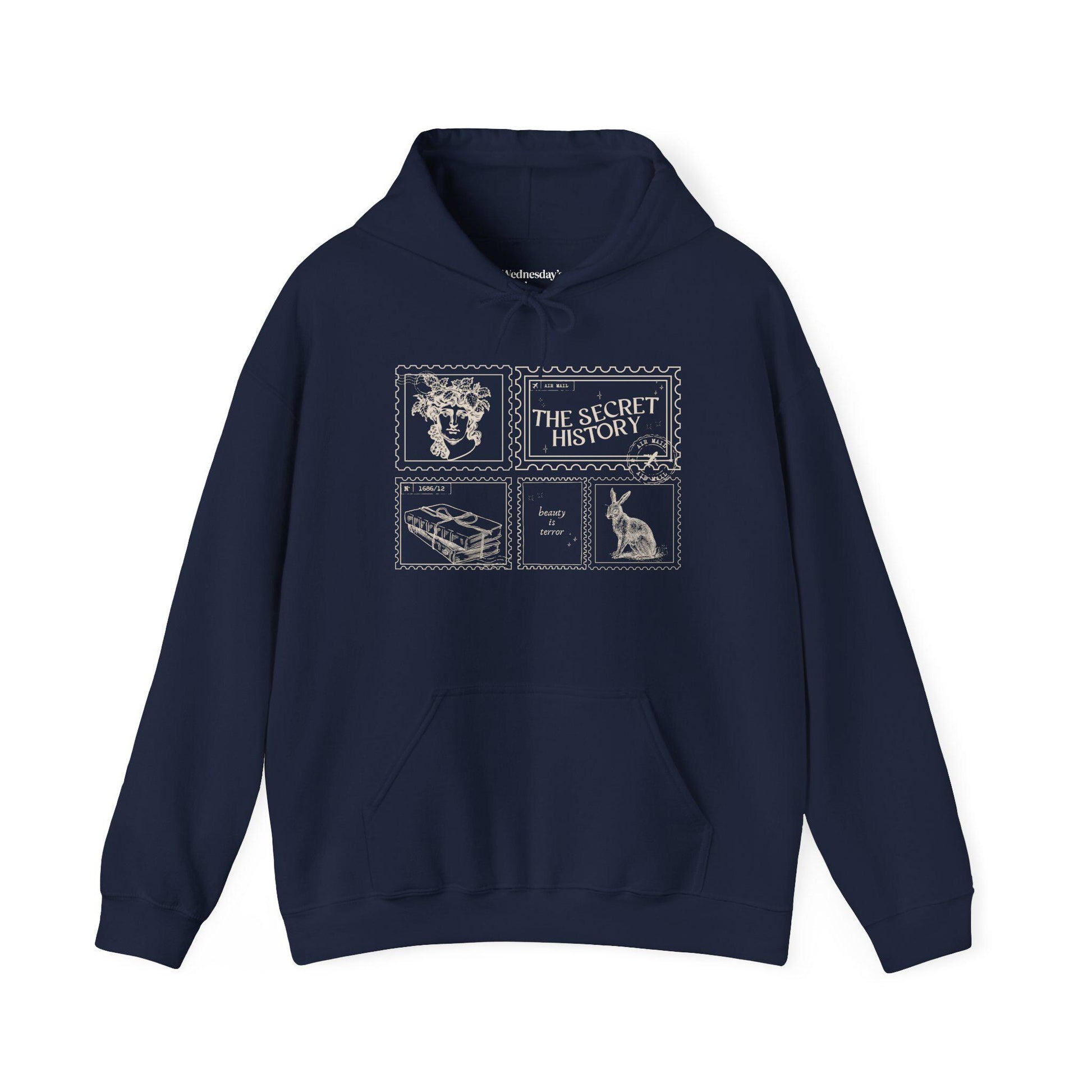 The Secret History Bookish Dark Academia Aesthetic Hoodie Beauty is Terror Hampden College Downtown Girl English Lit Gift back to school