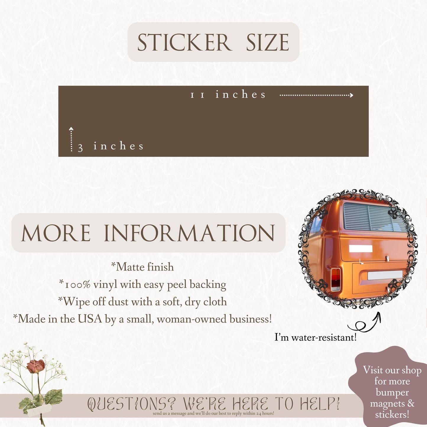 Unhinged Ophelia Am I the Drama Car Bumper Sticker Magnet Decal * Trendy Literally Just a Girl Coquette Aesthetic Accessory Shakespeare Gift