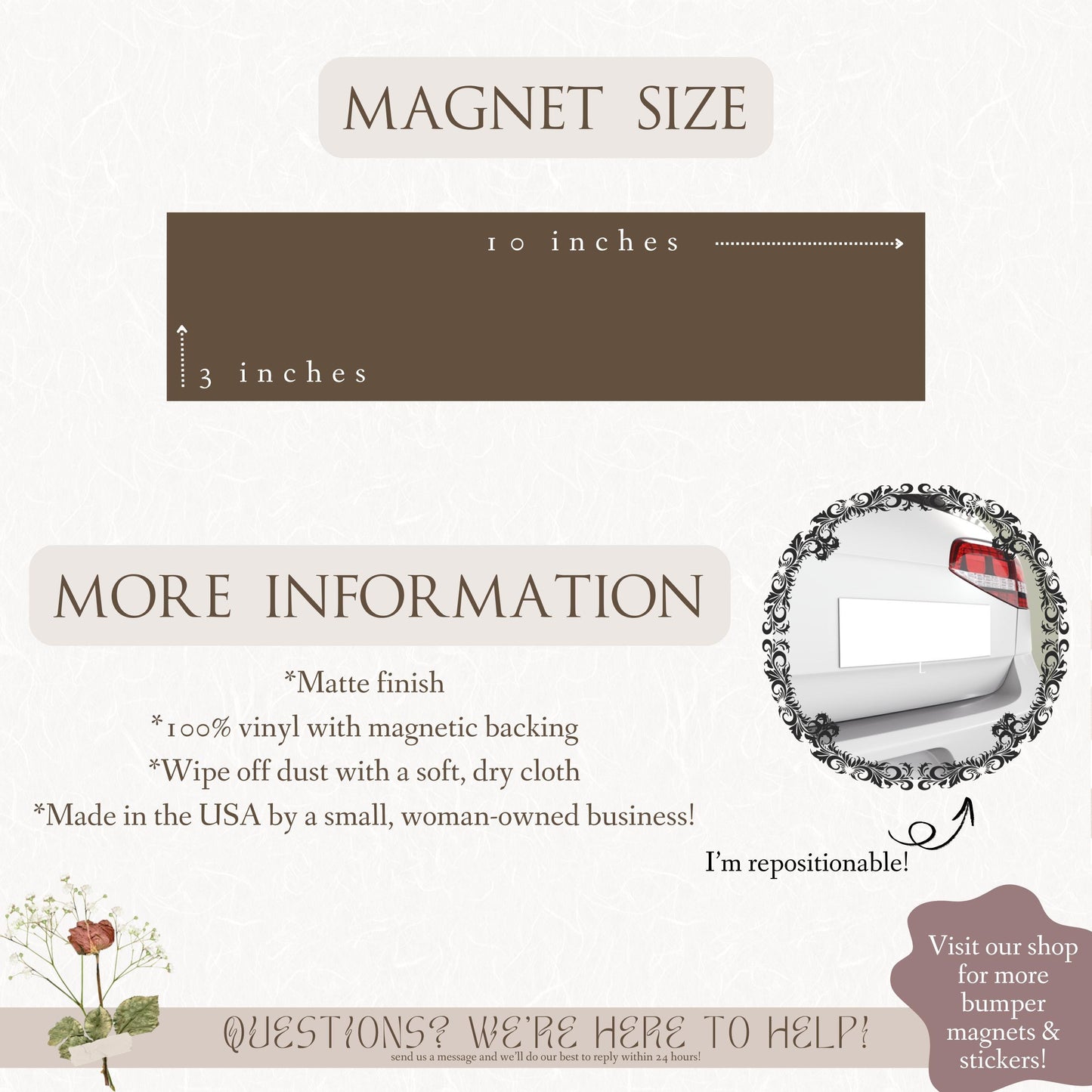 Girls Will Be Girls Car Magnet Bumper Sticker * Female Rage Women's Rights and Wrongs Anti Fascist Feminist Girl Dinner Defend Vote