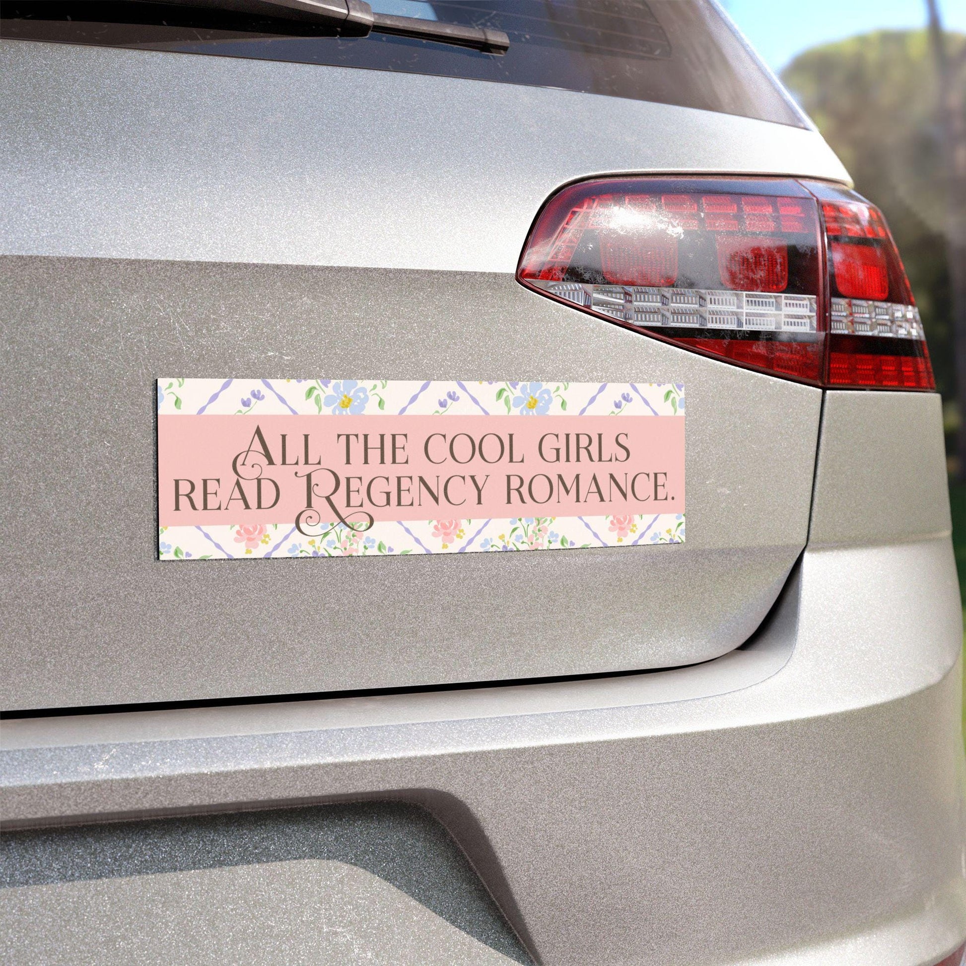 Pride & Prejudice Car Magnet Bookish Bumper Sticker * Academia Regency Romance Literature Jane Austen Bridgerton Merch Accessory Reader Gift