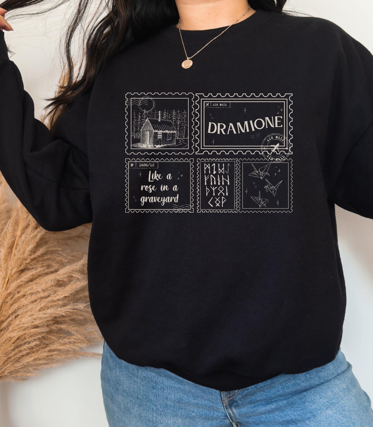 Dramione Bookish Sweatshirt * Enemies To Lovers Fated Mates Dark Romance Manacled Rose in a Graveyard High Reeve Whitecroft Draco Fanfic