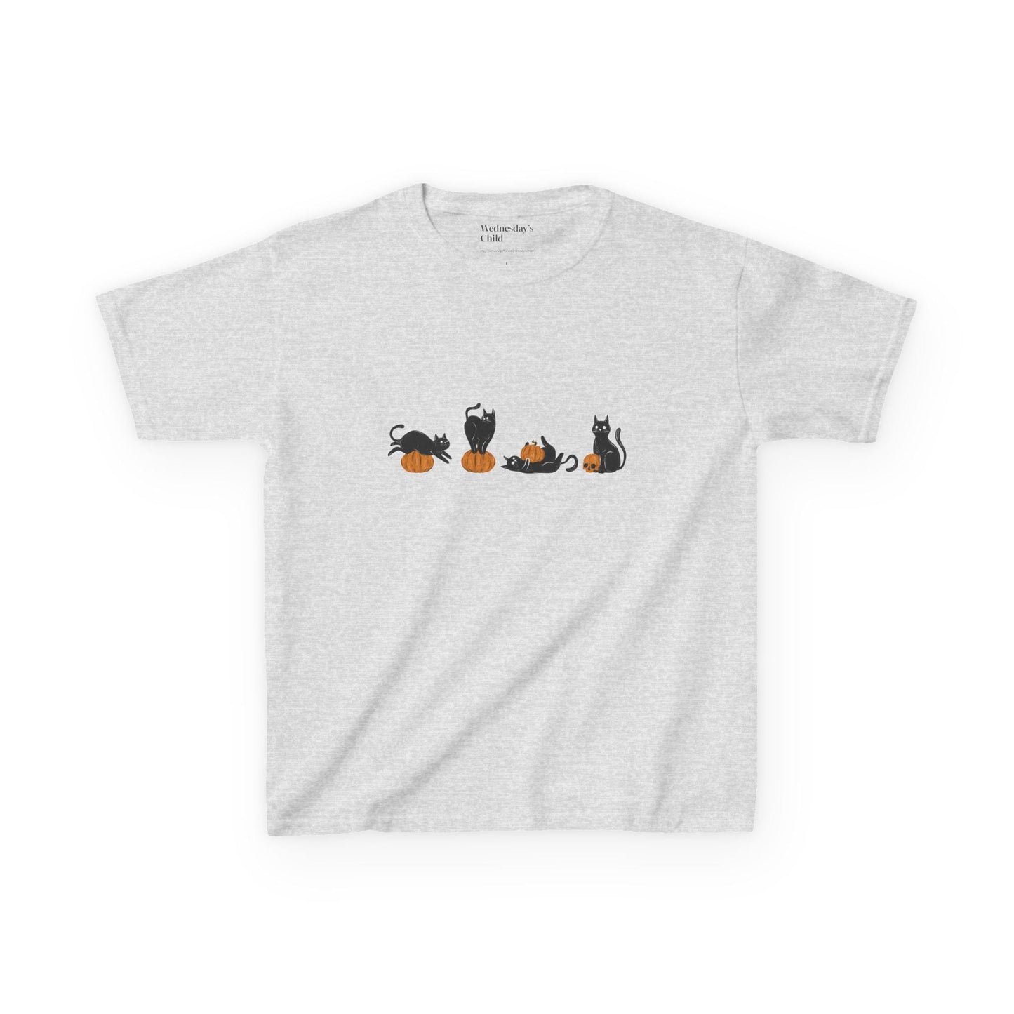 Cute Retro Black Cat Pumpkins Y2k Baby Tee * Vintage Witchy 90s Nostalgia Aesthetic Halloween Trick Or Treat Shirt Spooky Season Boo Basket