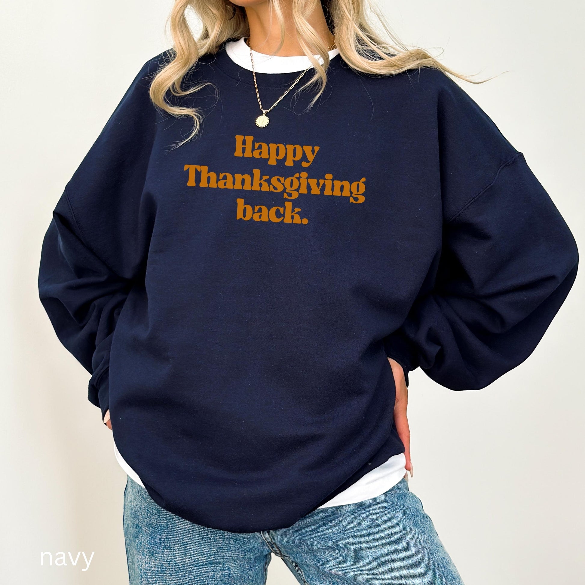 Happy Thanksgiving Back 90s Romcom You've got mail Sweatshirt * Nora Ephron Kathleen Kelly Joe Fox Books Shop Around Corner Bookish Gift