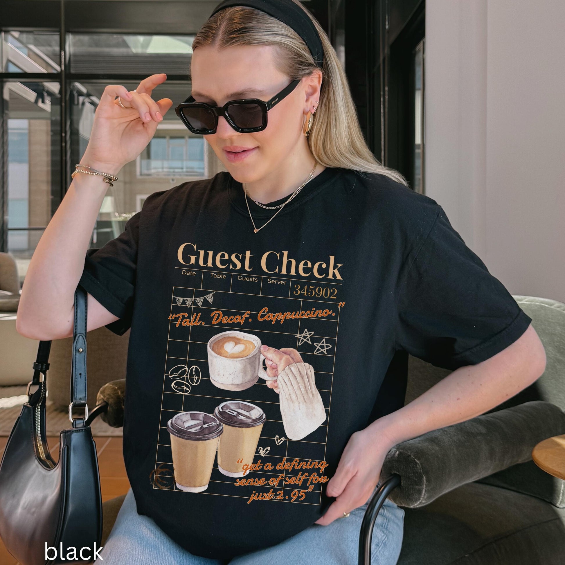 You've Got Mail Tall Decaf Cappuccino Coffee Lover Gift Comfort Colors Tee * Funny 90s Rom Com Sarcastic Monologue Shirt Joe Fox Tom Hanks