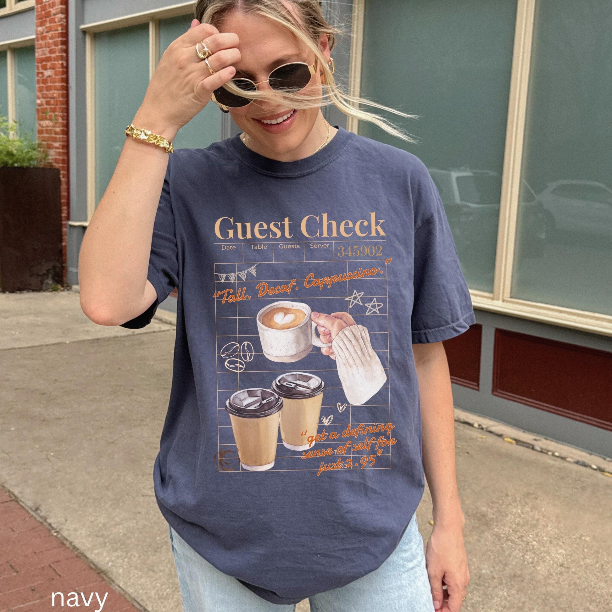 You've Got Mail Tall Decaf Cappuccino Coffee Lover Gift Comfort Colors Tee * Funny 90s Rom Com Sarcastic Monologue Shirt Joe Fox Tom Hanks