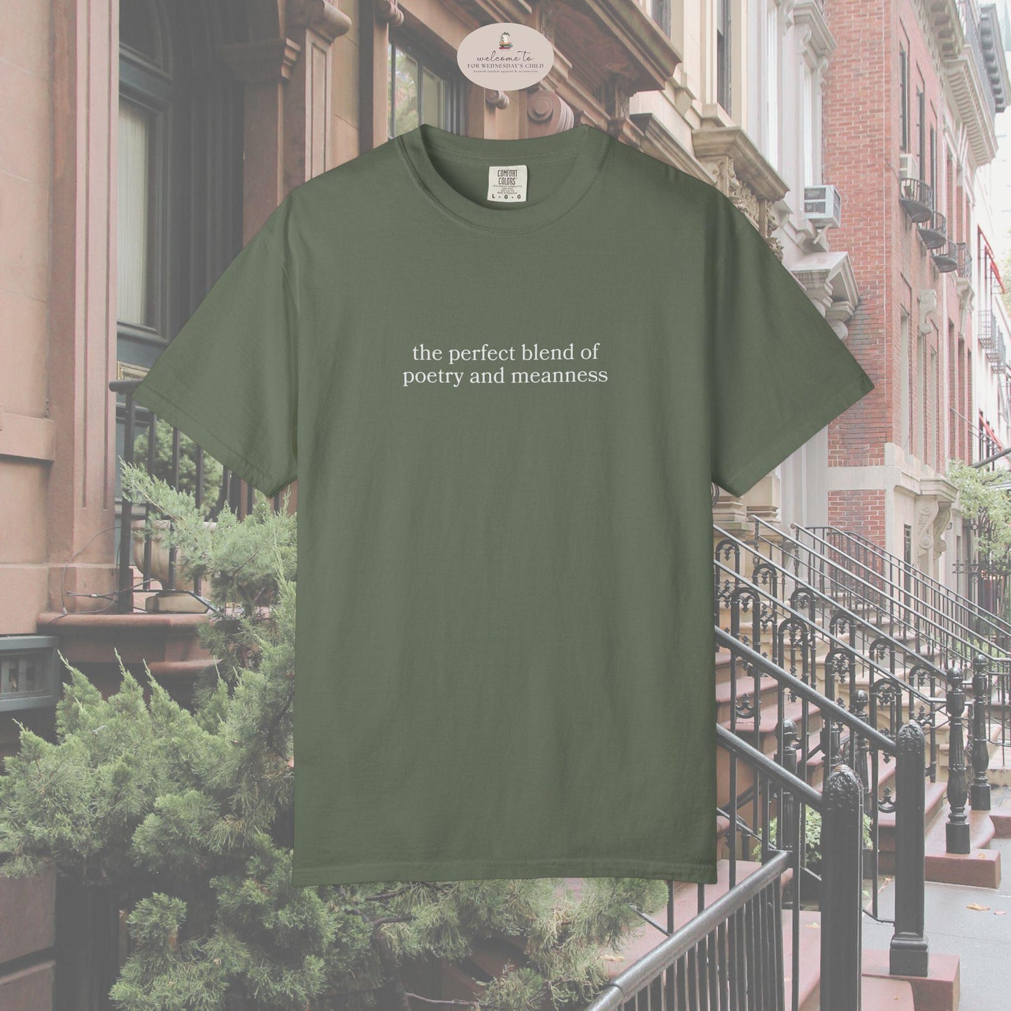 You've Got Mail 90s Romcom Nora Ephron Comfort Colors Tee * Perfect Blend of Poetry and Meanness Funny I Could Be Meaner Tom Hanks Quote