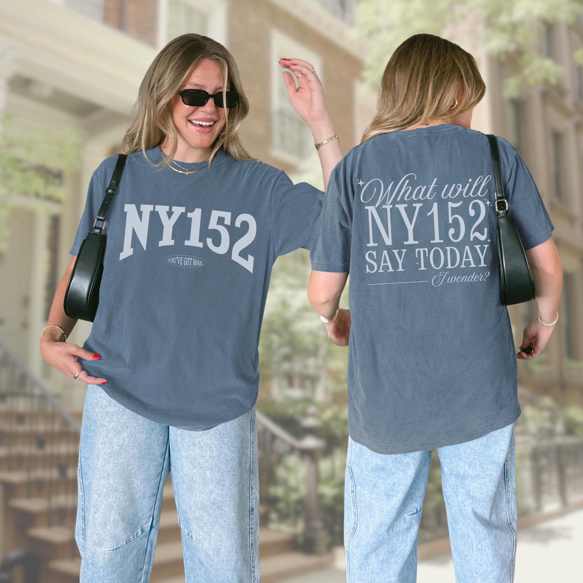 You've Got Mail NY152 Tom Hanks Quote Comfort Colors Tee * Brinkley Dog Kathleen Kelly Joe Fox Books Directed Nora Ephron Shop Around Corner