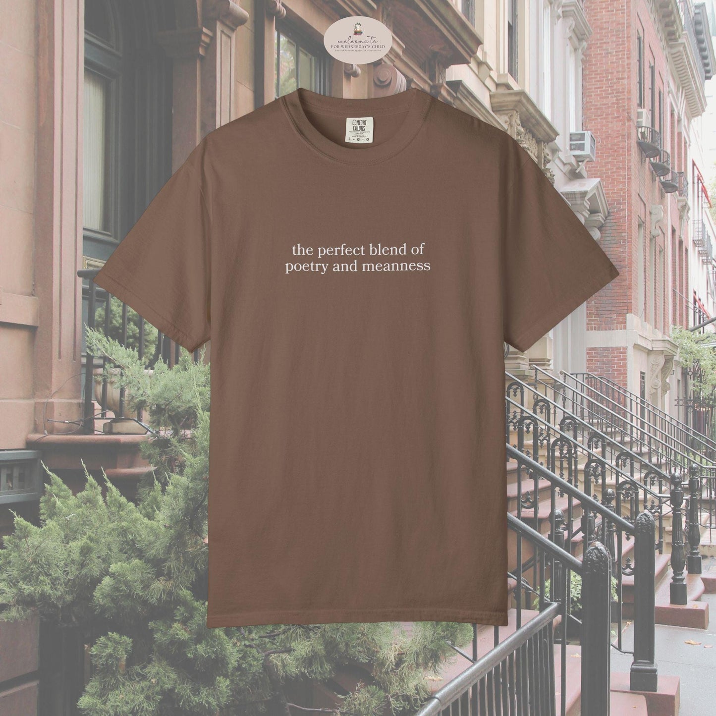 You've Got Mail 90s Romcom Nora Ephron Comfort Colors Tee * Perfect Blend of Poetry and Meanness Funny I Could Be Meaner Tom Hanks Quote