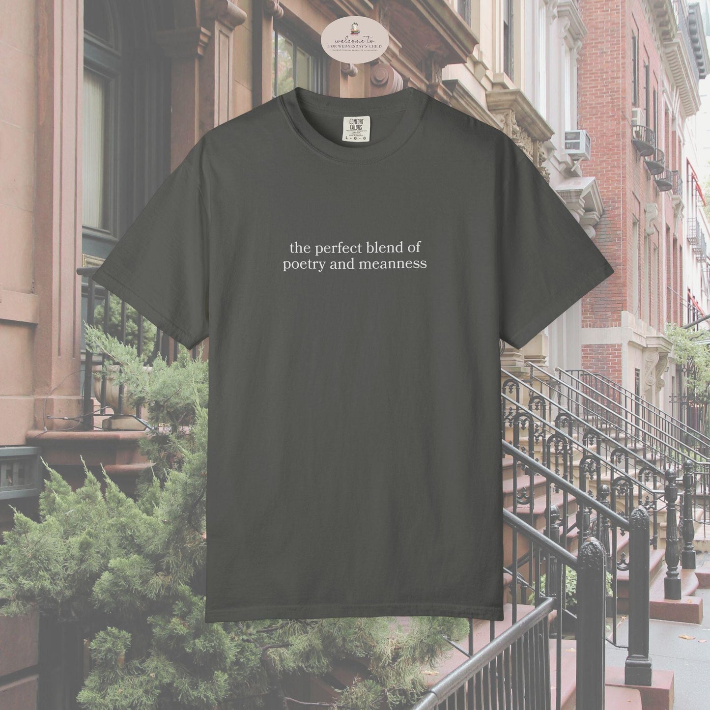 You've Got Mail 90s Romcom Nora Ephron Comfort Colors Tee * Perfect Blend of Poetry and Meanness Funny I Could Be Meaner Tom Hanks Quote