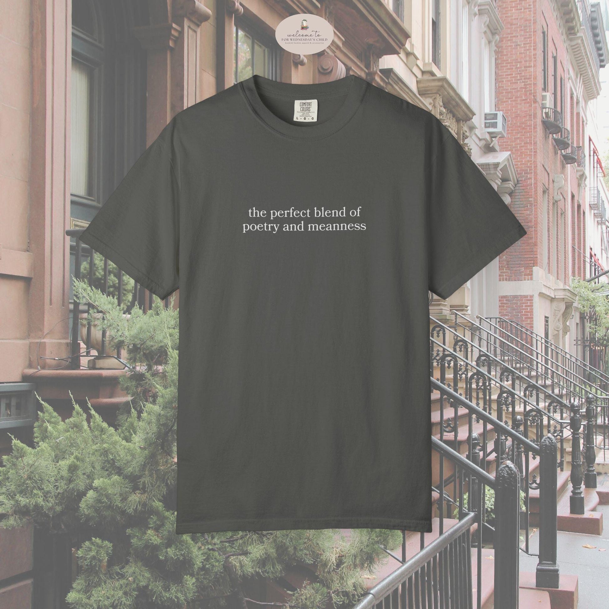 You've Got Mail 90s Romcom Nora Ephron Comfort Colors Tee * Perfect Blend of Poetry and Meanness Funny I Could Be Meaner Tom Hanks Quote