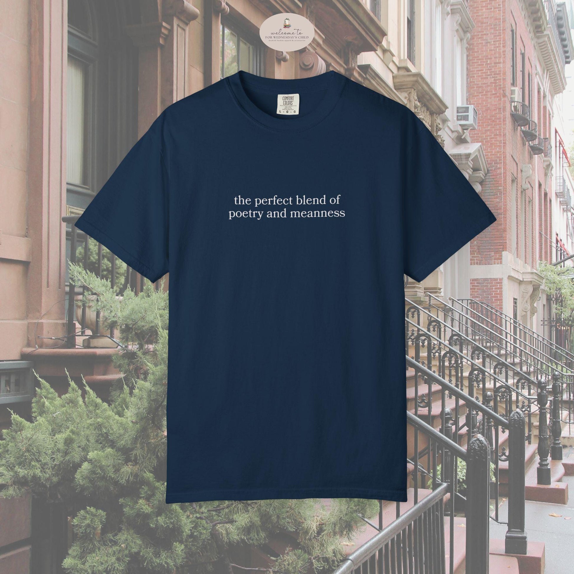 You've Got Mail 90s Romcom Nora Ephron Comfort Colors Tee * Perfect Blend of Poetry and Meanness Funny I Could Be Meaner Tom Hanks Quote