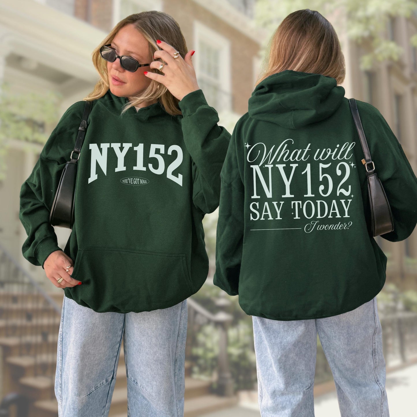 You've Got Mail NY152 Hoodie Sweatshirt * 90s Rom Com Movie Lover Book Merch Gift * Don't Cry Shopgirl Fox Books Shop Around The Corner