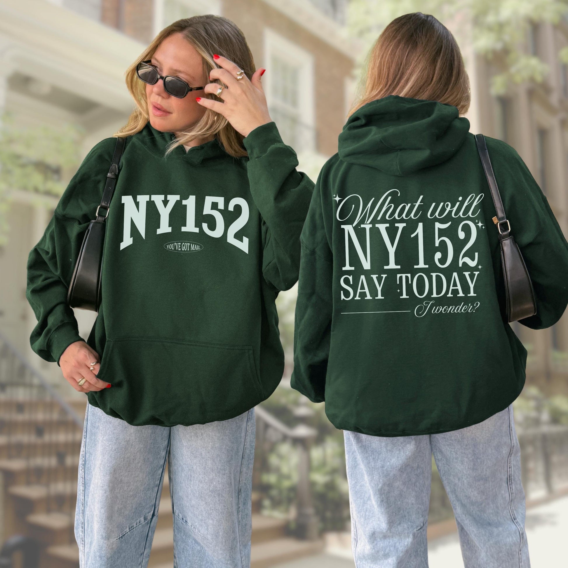 You've Got Mail NY152 Hoodie Sweatshirt * 90s Rom Com Movie Lover Book Merch Gift * Don't Cry Shopgirl Fox Books Shop Around The Corner