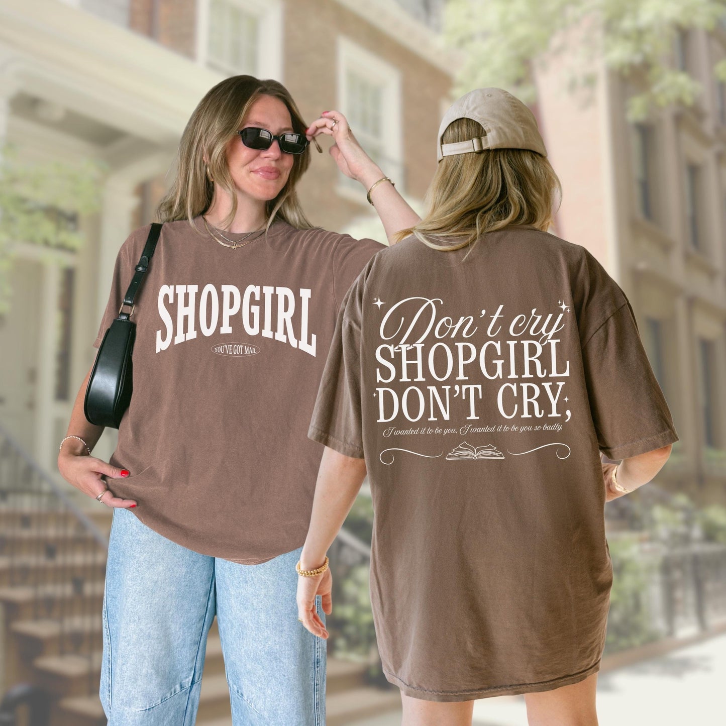 You've Got Mail Shopgirl Comfort Colors Tee * Joe Fox Books Shop Around Corner Meg Ryan Fall Tom Hanks Nora Ephron Autumn Aesthetic Gift