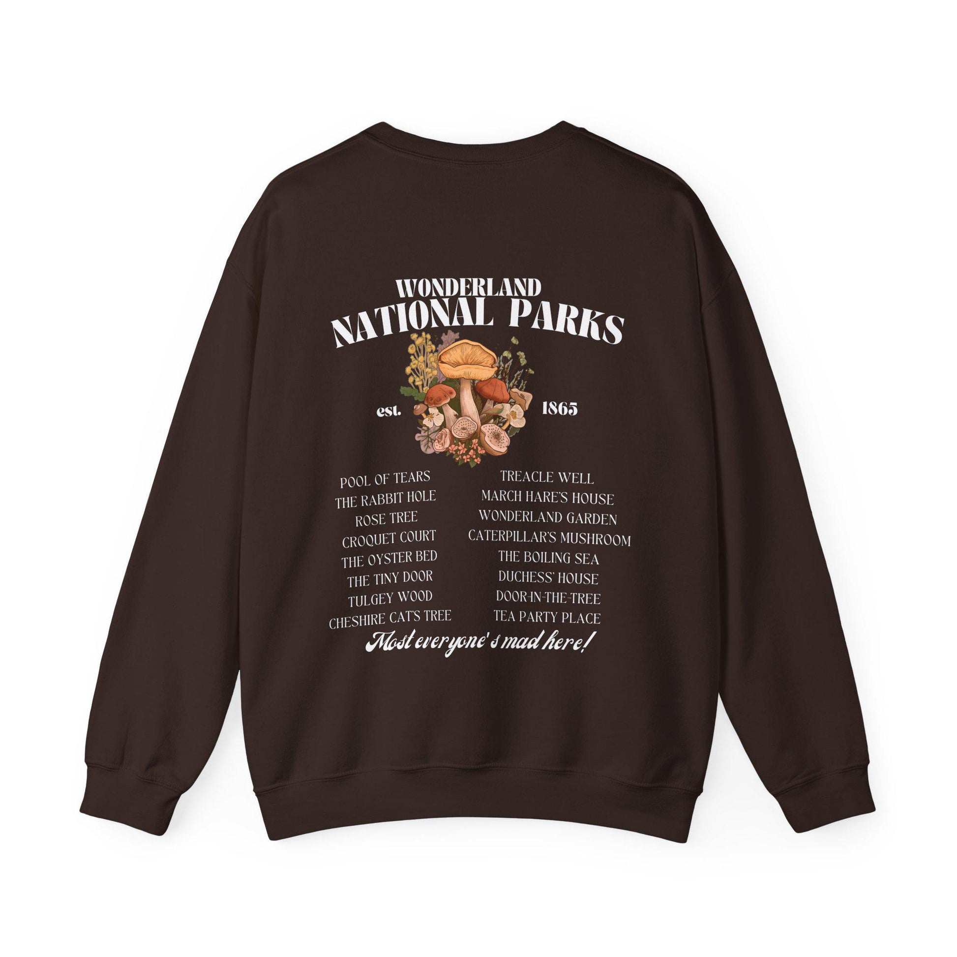 Wonderland Fictional National Park Sweatshirt
