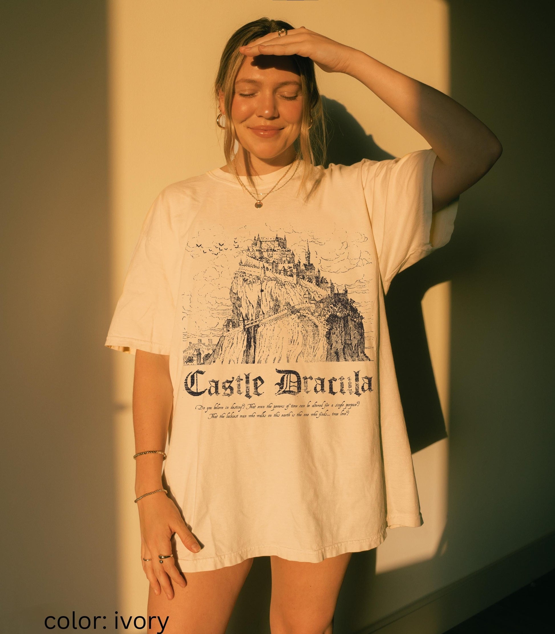 Bram Stoker's Castle Dracula King of Vampires Comfort Colors Tee * Morally Grey Villain Cult Classic Horror Movie Bats Dark Romance Bookish