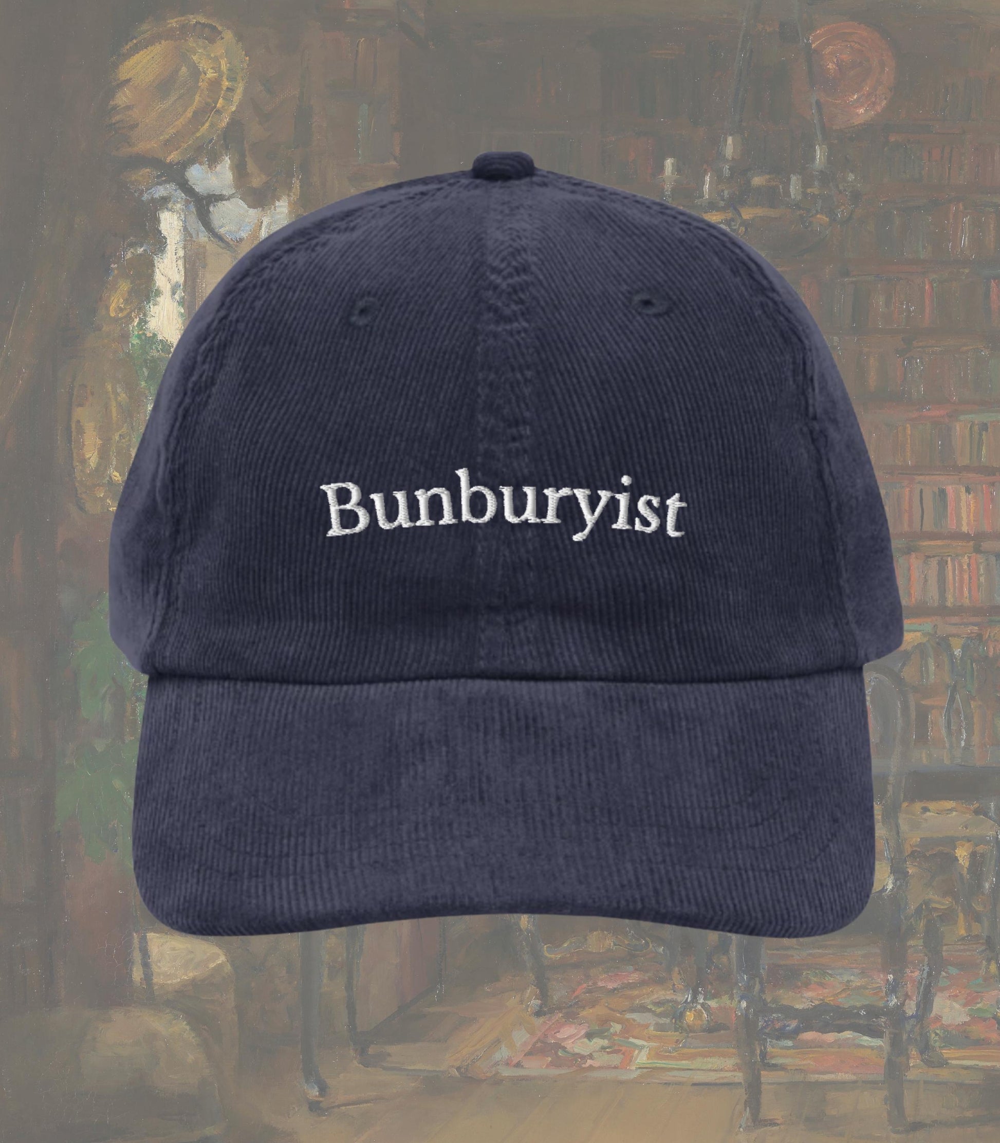 Oscar Wilde Bunburyist Corduroy Hat * Dark Academia Subtle Bookish Drama Theater Theatre Kid Cast Wrap Gift Importance of Being Earnest