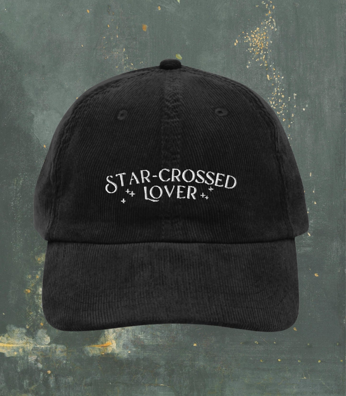 Star Crossed Lover Shakespeare Romeo Juliet Embroidered Hat * Valentine Drama Theater Teacher Theatre Kid Cast Wrap Gift Valentine Romance
