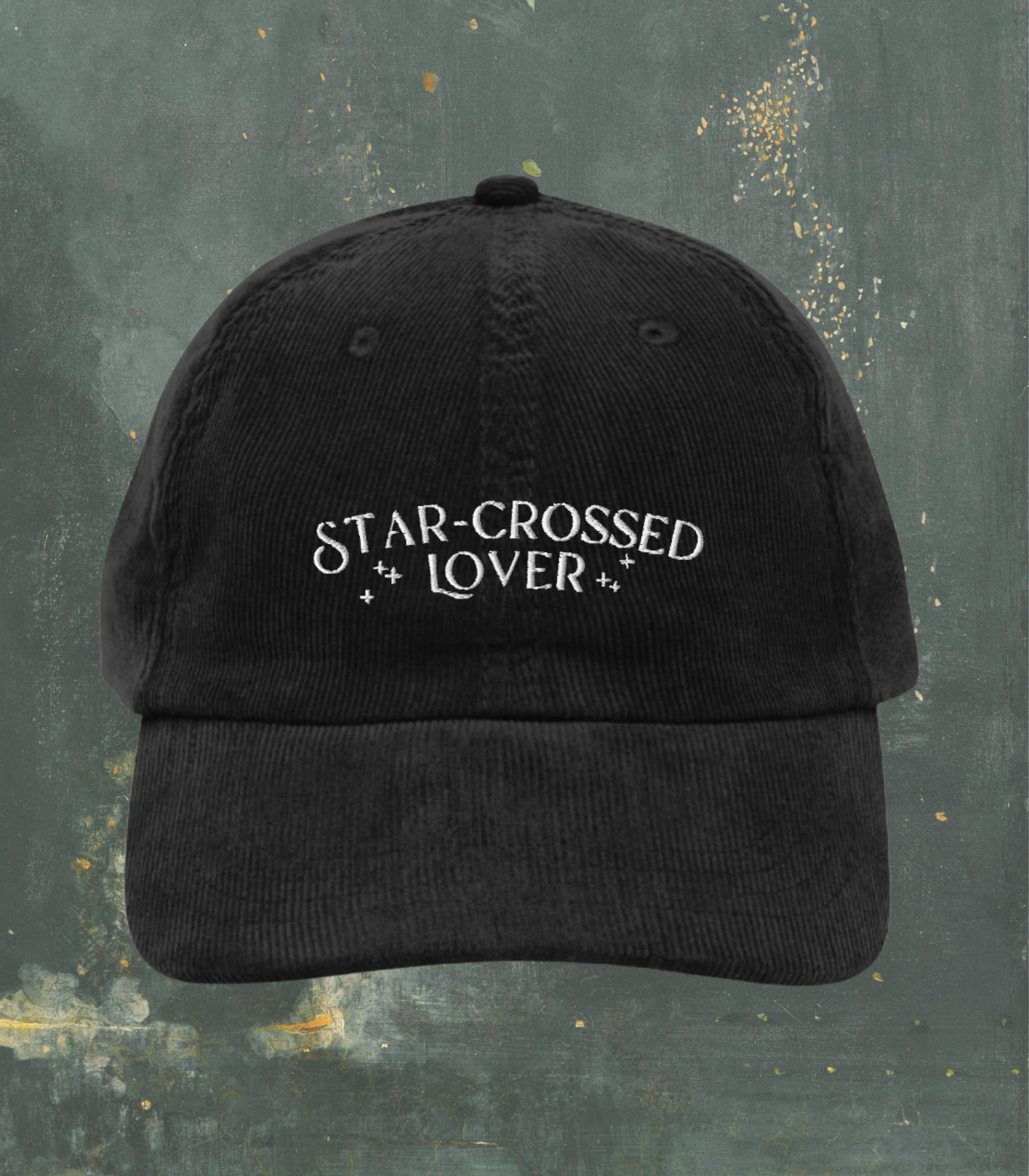 Star Crossed Lover Shakespeare Romeo Juliet Embroidered Hat * Valentine Drama Theater Teacher Theatre Kid Cast Wrap Gift Valentine Romance