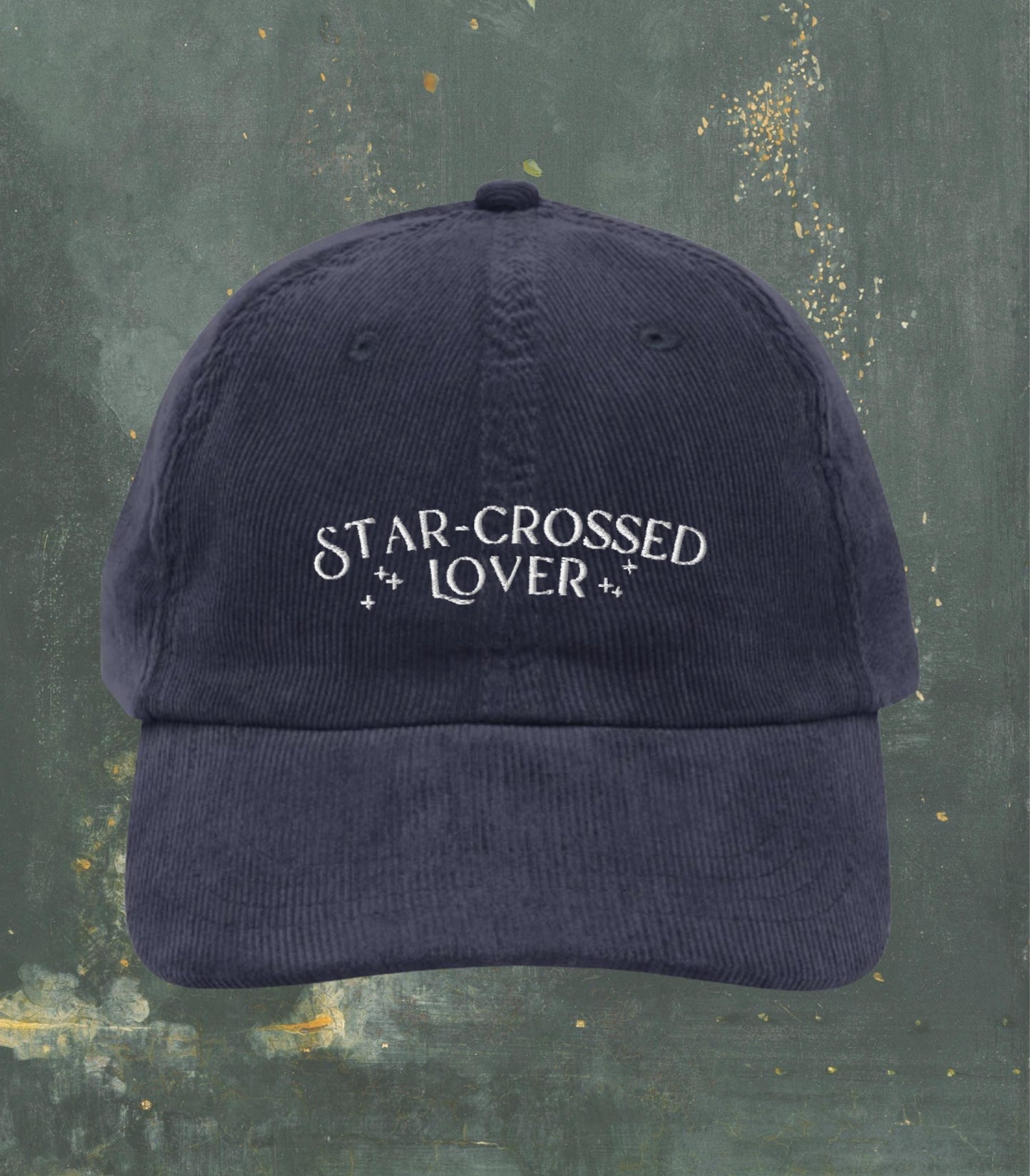 Star Crossed Lover Shakespeare Romeo Juliet Embroidered Hat * Valentine Drama Theater Teacher Theatre Kid Cast Wrap Gift Valentine Romance