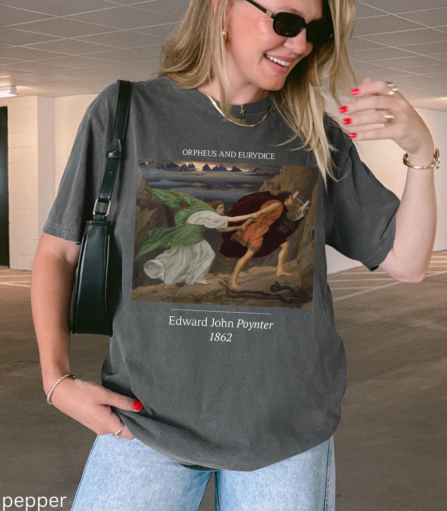 Orpheus and Eurydice Painting Greek Mythology Tee Don't Look Back Subtle Hades Persephone Dark Academia Drama Musical Theatre Cast Wrap Gift