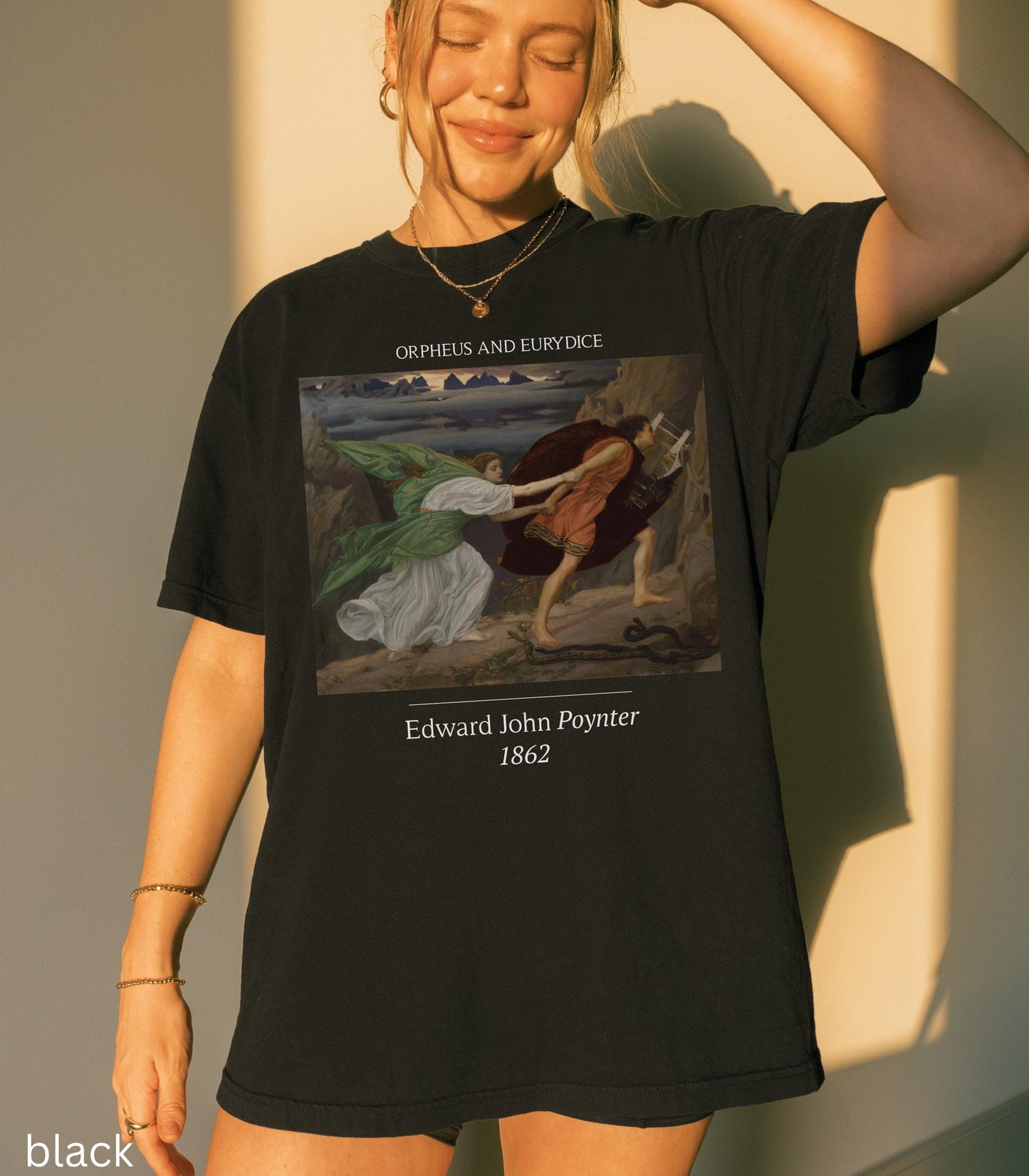 Orpheus and Eurydice Painting Greek Mythology Tee Don't Look Back Subtle Hades Persephone Dark Academia Drama Musical Theatre Cast Wrap Gift