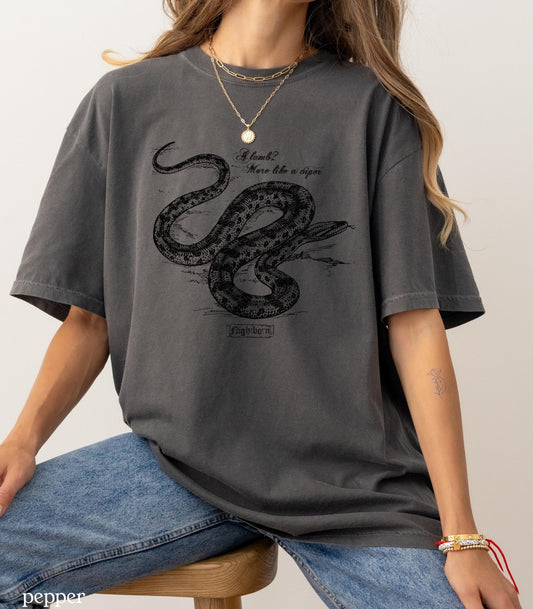 Serpent & The Wings of Night Tee LICENSED Carissa Broadbent Kejari Nightborn Nyaxia Little Serpent Oraya Raihn Romantasy Bookish Merch Gift