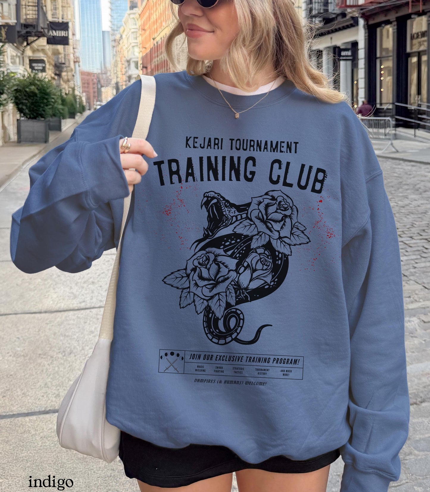 Serpent & The Wings of Night Sweatshirt LICENSED Carissa Broadbent Kejari Tournament Club Nightborn Nyaxia Little Serpent Oraya Book Merch
