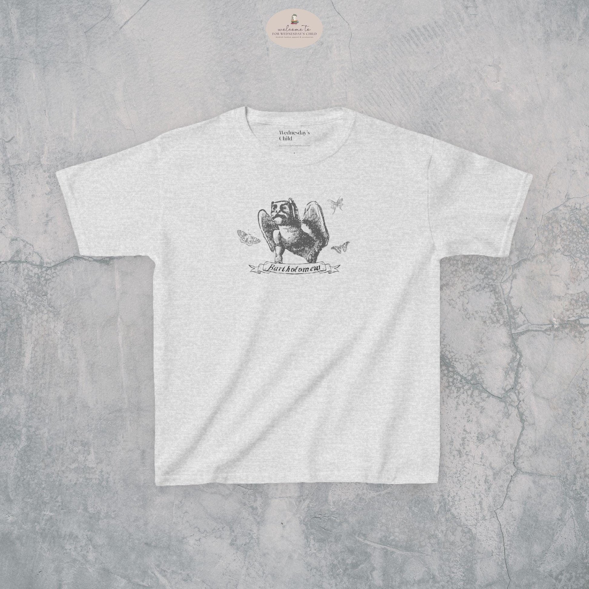 The Knight and the Moth Bartholomew Baby Tee * LICENSED Rachel Gillig Stonewater Kingdom Romantasy Fandom Merch Reader Medieval Gargoyle
