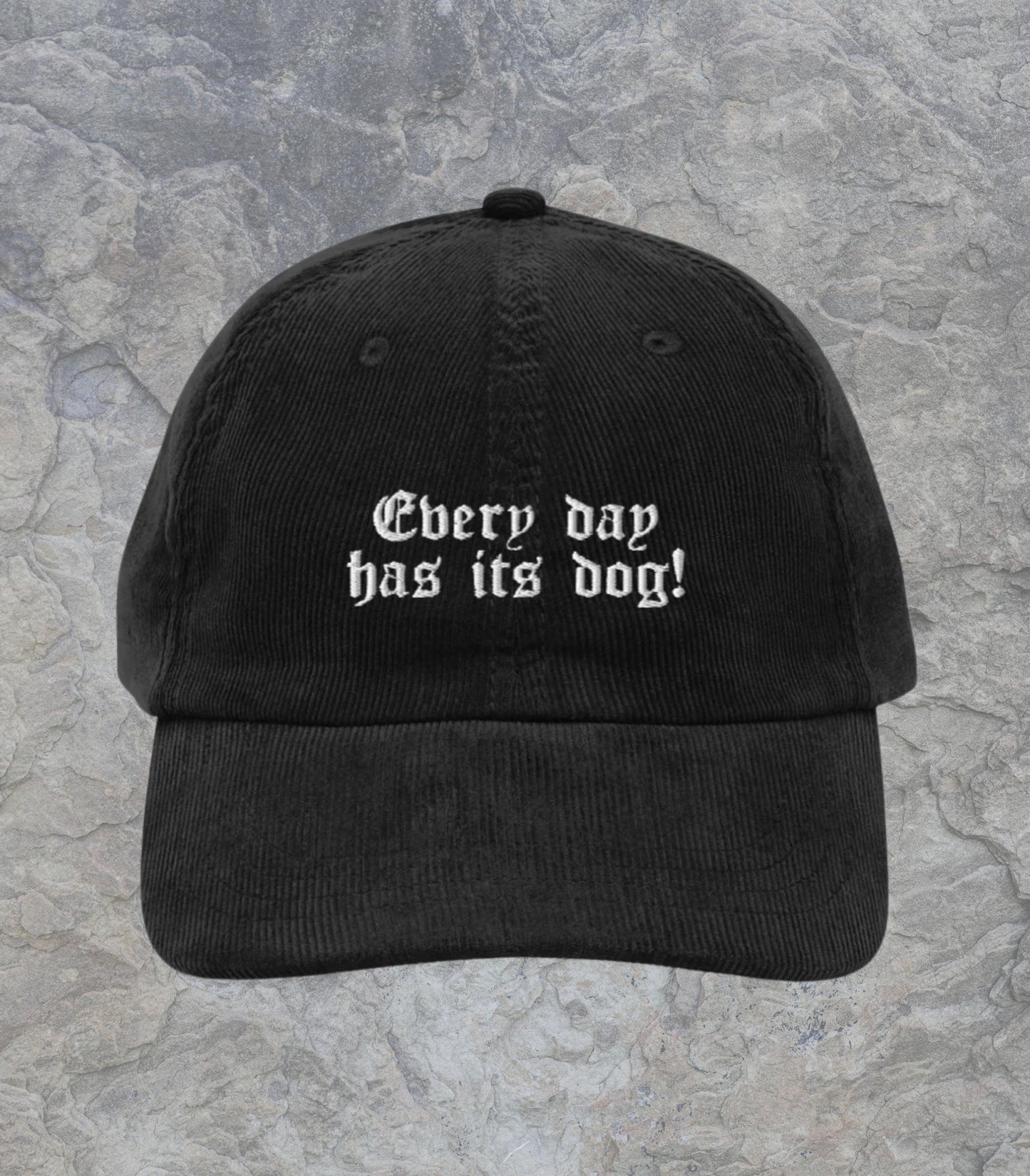 Every Day Has Its Dog Bartholomew Knight & the Moth Embroidered Hat * LICENSED Rachel Gillig Stonewater Kingdom Romantasy Fandom Merch Gift