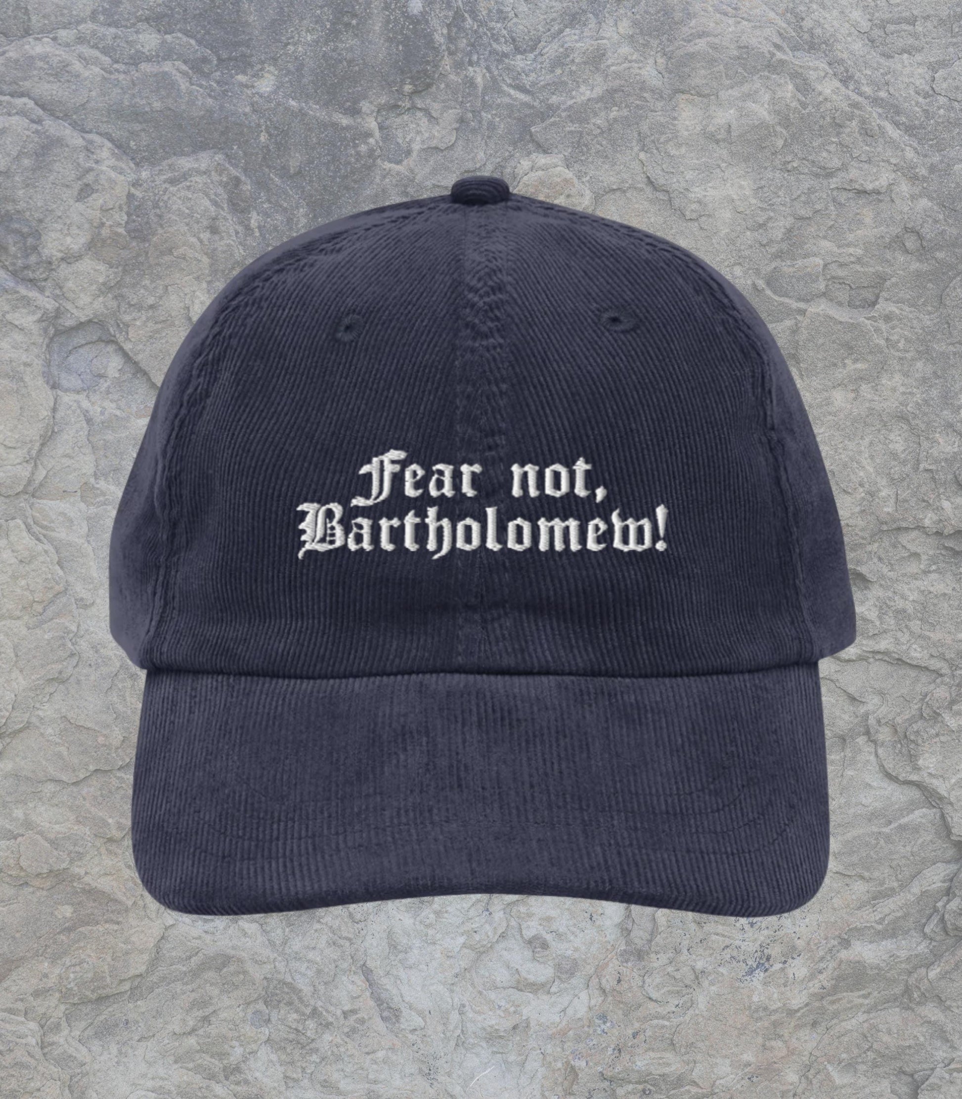 Fear Not Bartholomew Knight & the Moth Embroidered Hat * LICENSED Rachel Gillig Gargoyle Stonewater Kingdom Romantasy Fandom Merch Reader