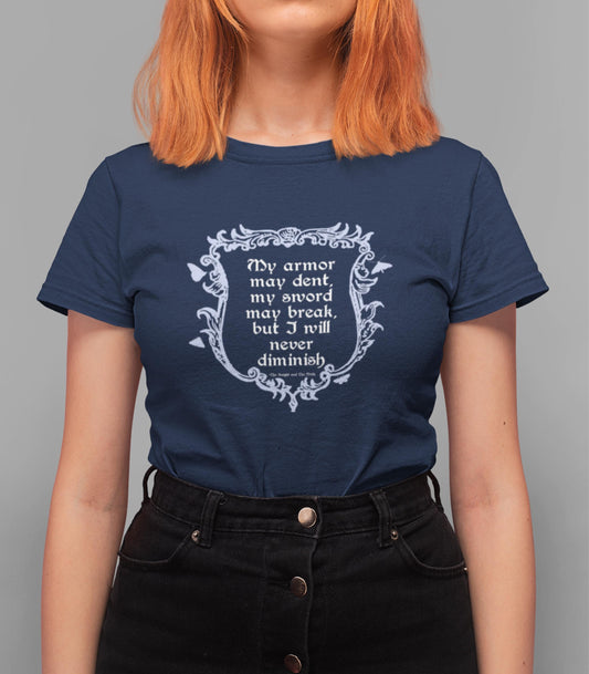 The Knight & the Moth Medieval Tee LICENSED Rachel Gillig Stonewater Kingdom Romantasy Fan Merch Bookish Bartholomew Gargoyle Sybil Rory