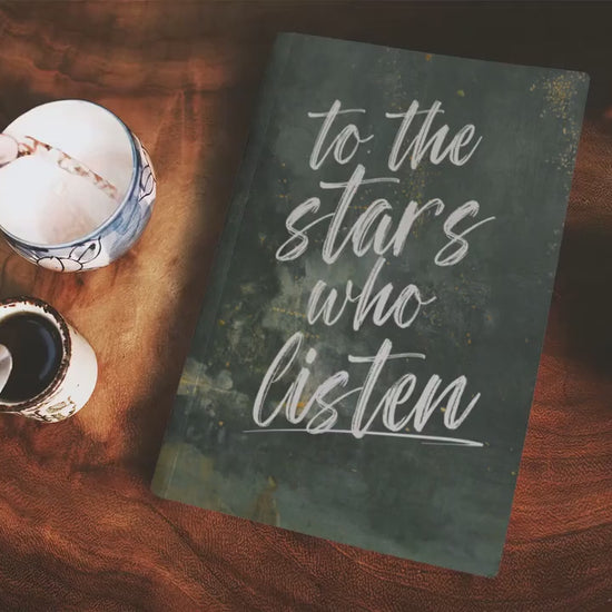 ACOTAR To The Stars Who Listen Aesthetic Hardcover Journal * Dark Academia Night Court Velaris Diary Notebook * Feyre Rhysand Nesta SJM