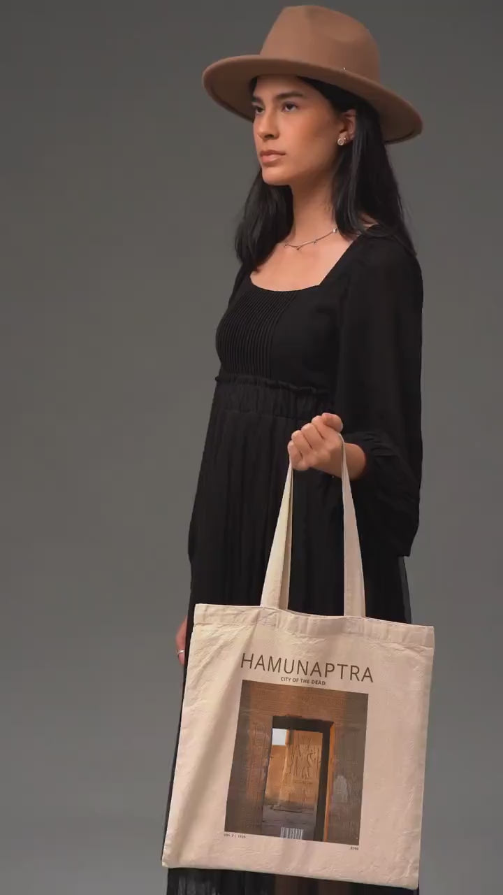 Hamunaptra City of the Dead Travel Tote Book Bag * Movie Lover The Mummy Gift * Rick & Evelyn * Fandom Merch * 90s y2k trendy