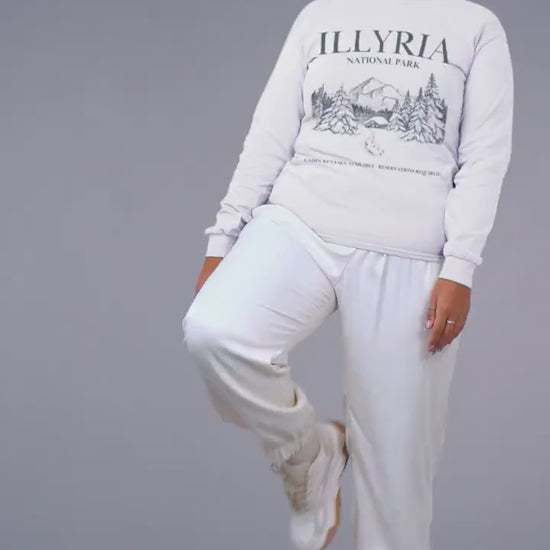 Illyria National Park Souvenir Sweatshirt * ACOTAR ACOMAF SJM Merch Book Fandom * Booktok Reader Bookish Gift ideas * Feyre Rhysand