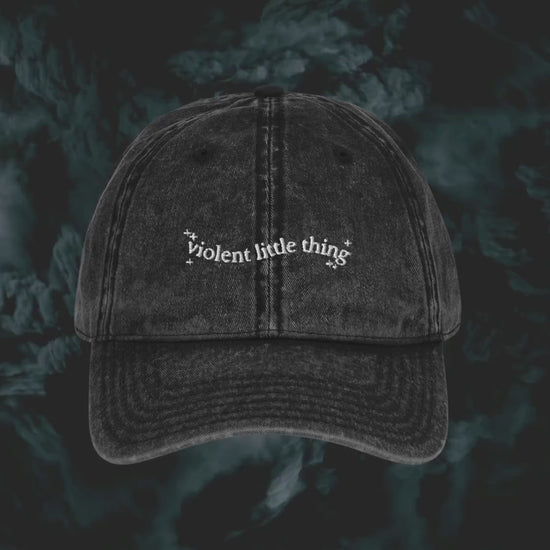 Fourth Wing Violent Little Thing Violet Sorrengail Violence Embroidered Dad Hat * Xaden Riorson Dragon Rider Empyrean Series Basgiath Yarros