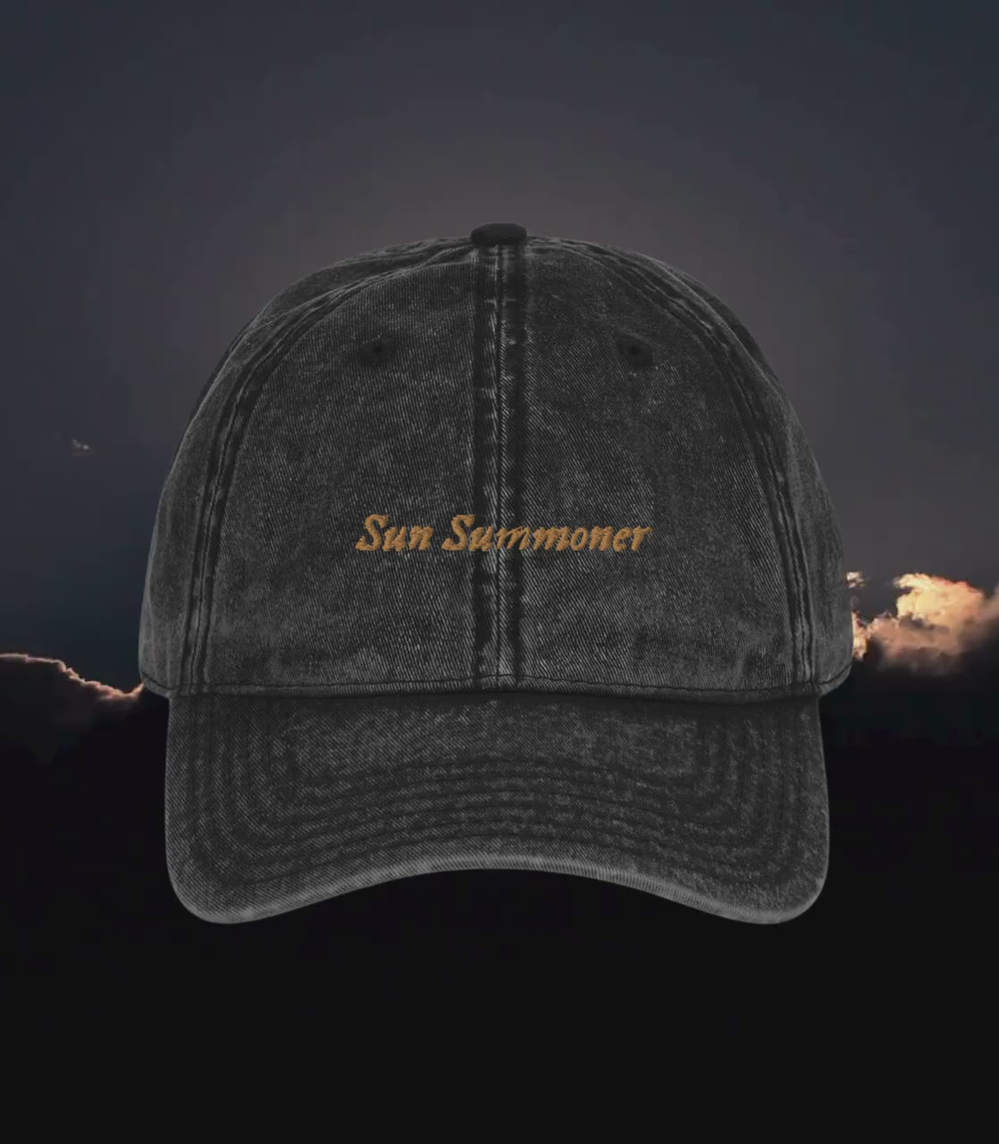 Sun Summoner Shadow and Bone Embroidered Vintage Dad Hat * Grishaverse Darkling Alina * Bookish Christmas Gift Fandom Merch