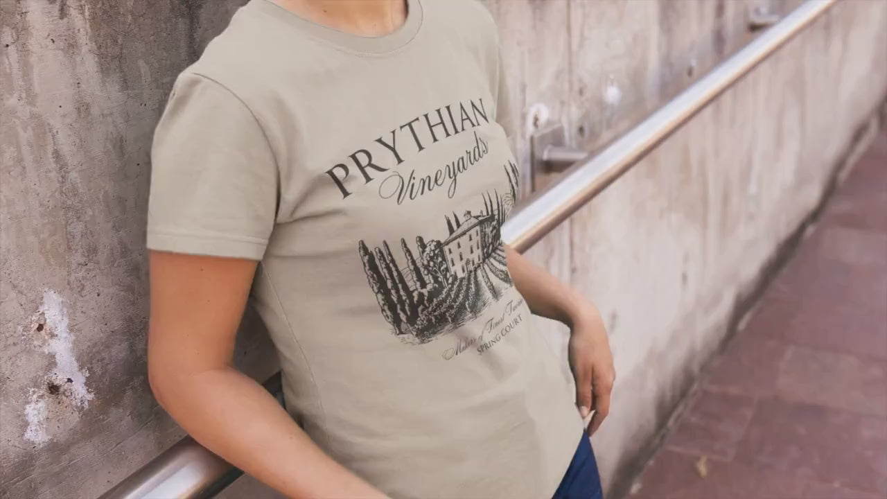 ACOTAR ACOSF Faire Wine Prythian Vineyards Winery Tshirt * Feyre Rhysand Tamlin Nesta * SJM Merch Book Fandom * Booktok Reader Book Lover