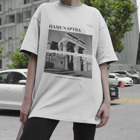 Hamunaptra Travel Magazine Tee Shirt Tshirt * Vintage Souvenir Adventure Tee * Fandom Merch Movie Lover GIft * The Mummy * Rick Evelyn Beni